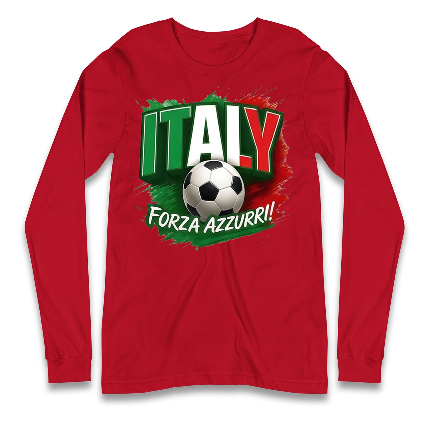 Italy Retro World Cup Longsleeve T Shirt 