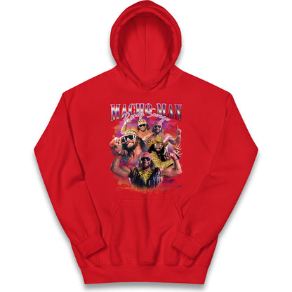 Macho Man Bootleg Kids Hoodie