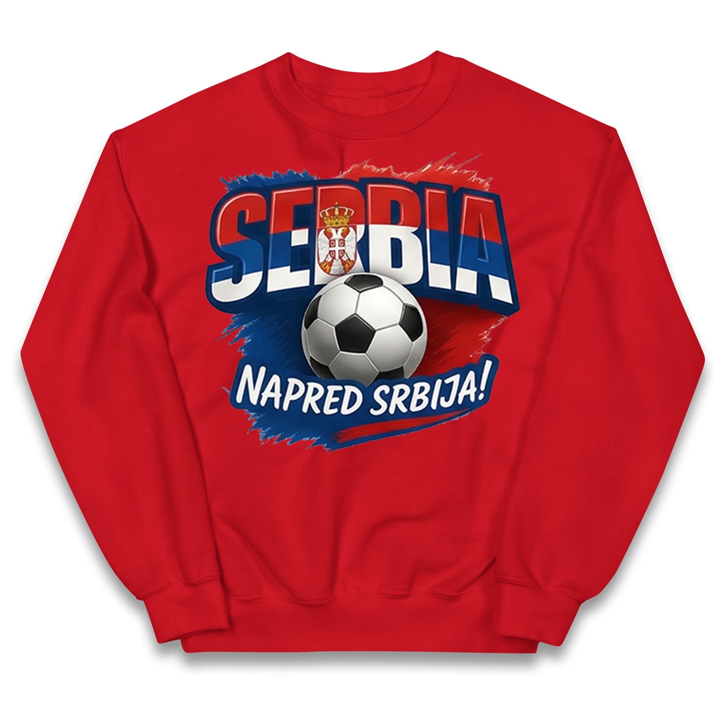Serbia Retro World Cup Kids Jumper 
