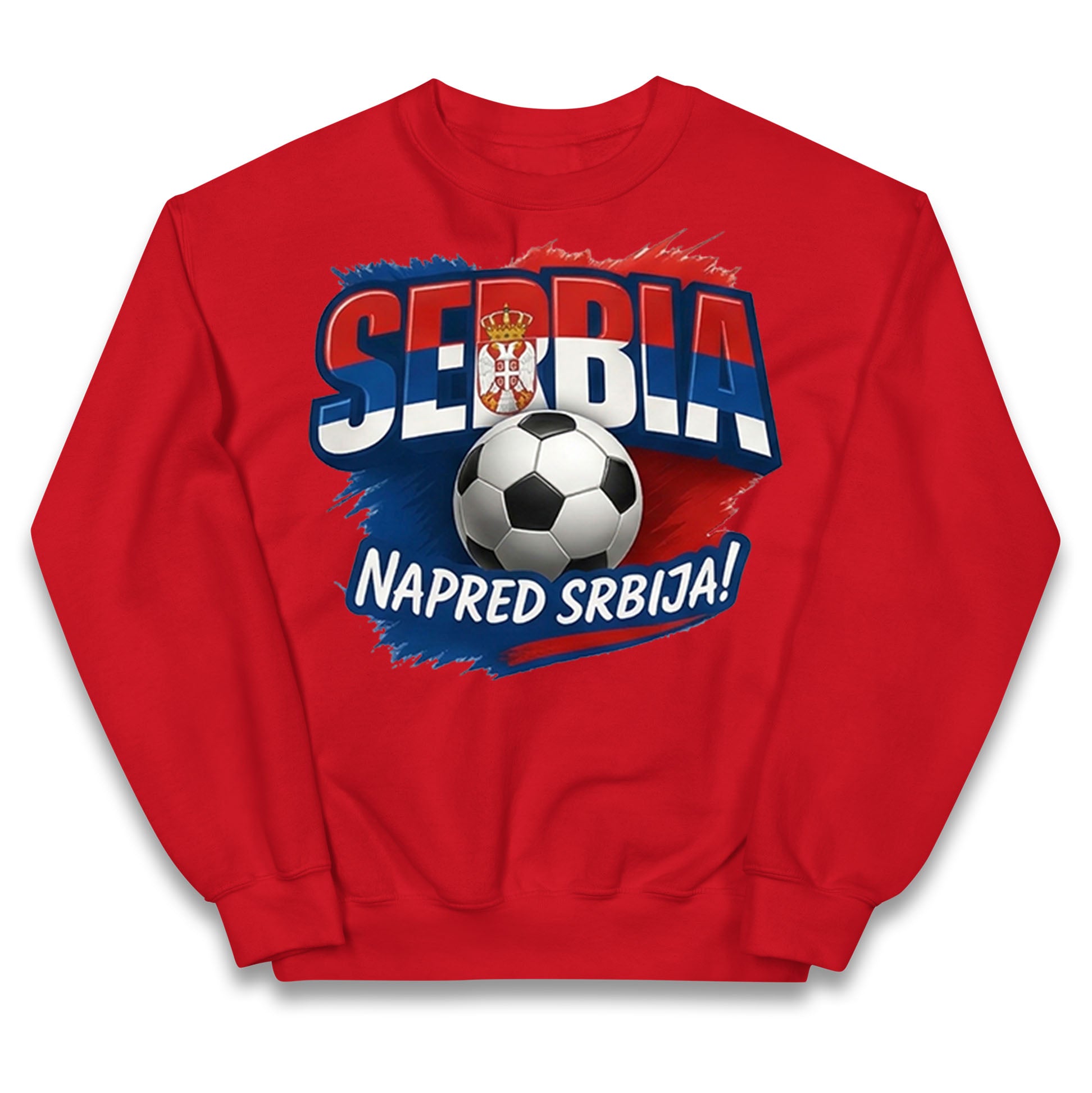 Serbia Retro World Cup Kids Jumper 
