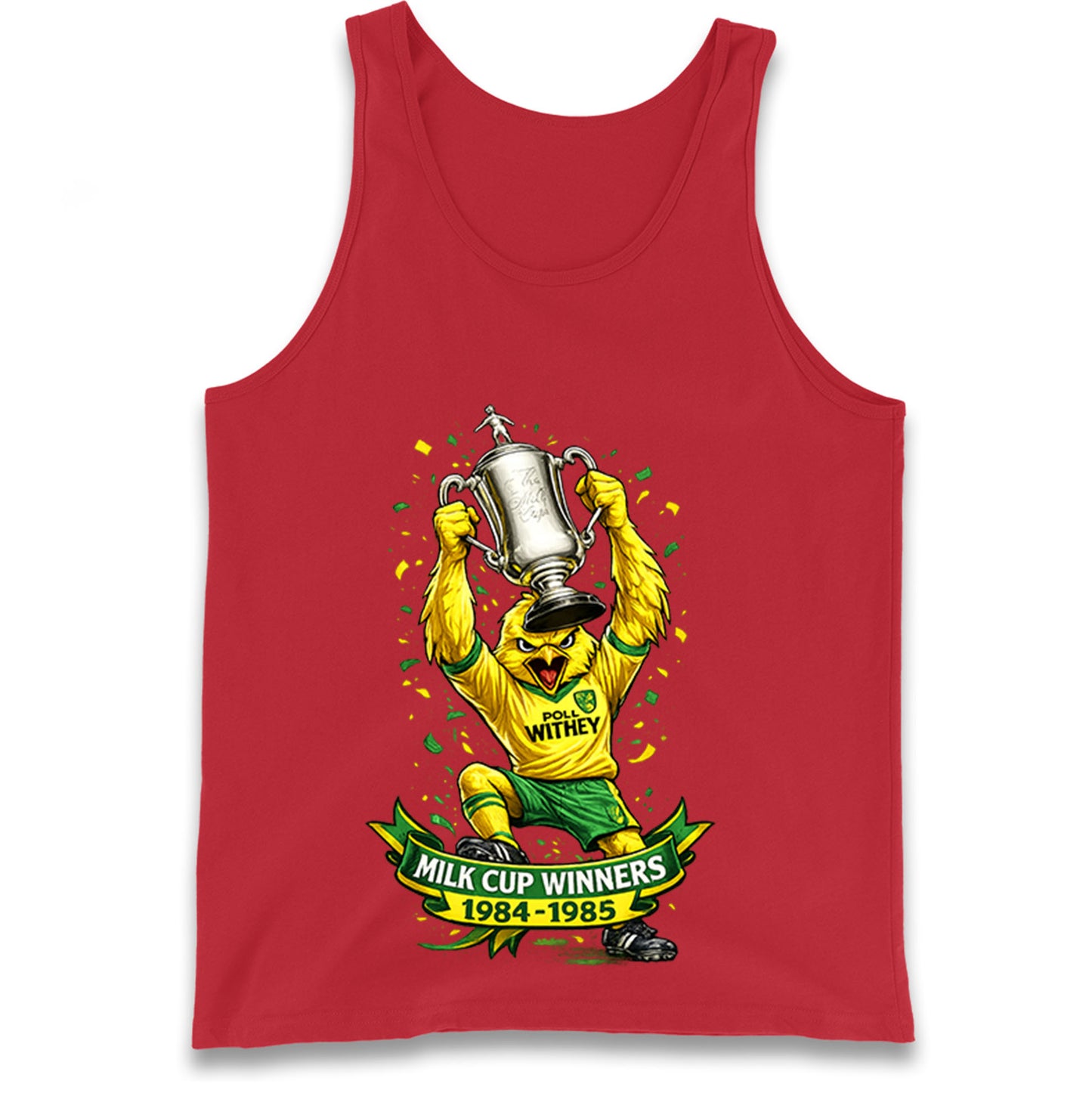 Norwich City Milk Cup Winners Tank Top