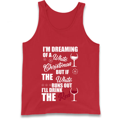 Wine Christmas Tank Top