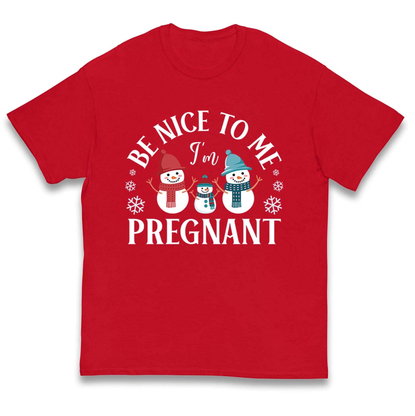 Pregnant At Christmas Kids T Shirt