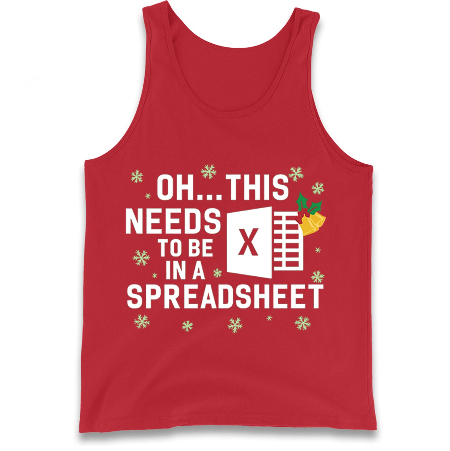 Excel Christmas Tank Top