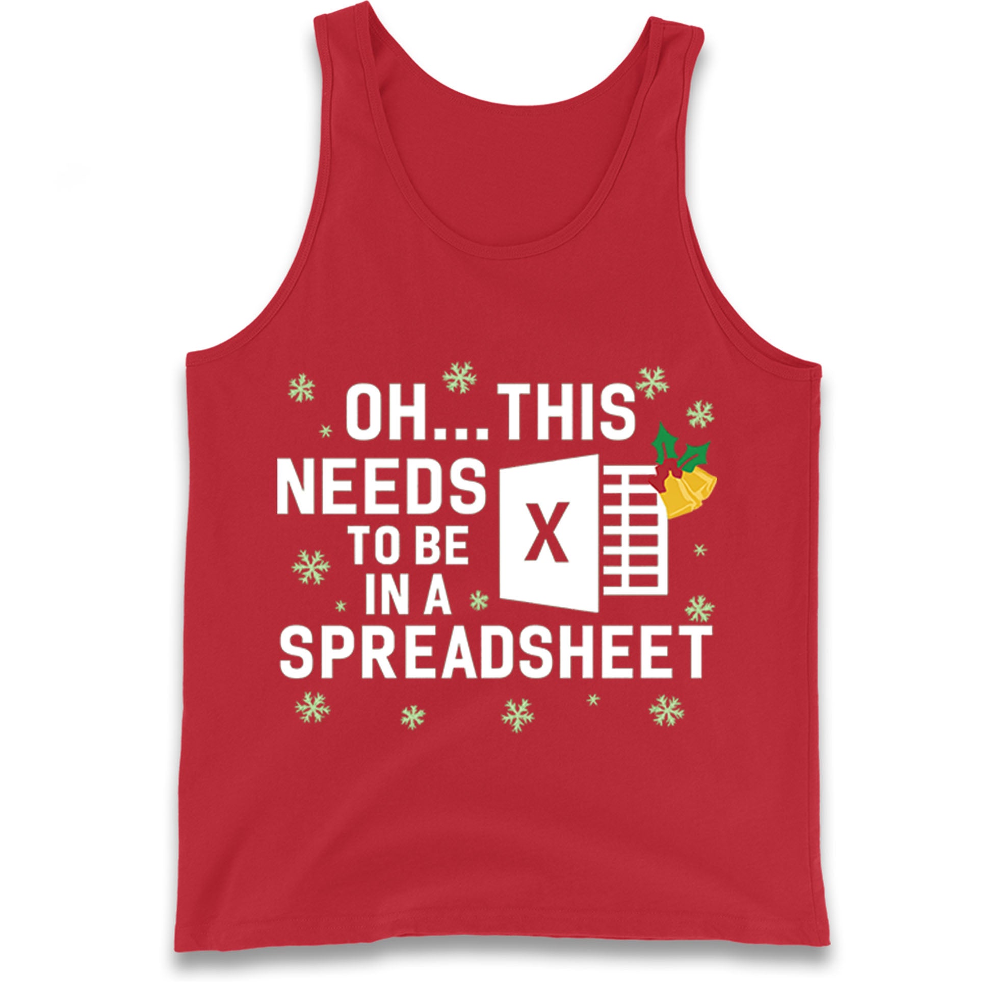 Excel Christmas Tank Top