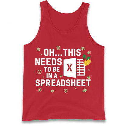 Excel Christmas Tank Top