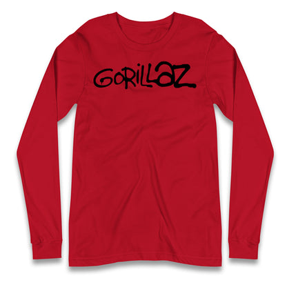 Gorillaz Band Longsleeve T Shirt