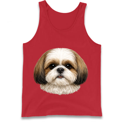 Shih Tzu Face Tank Top
