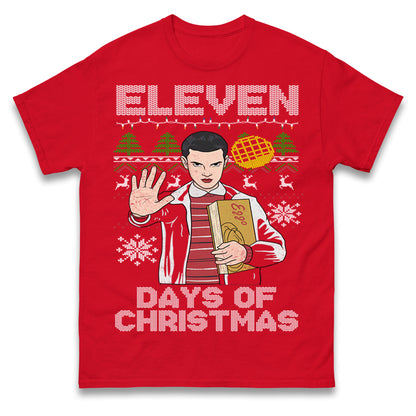 Eleven Christmas T Shirt