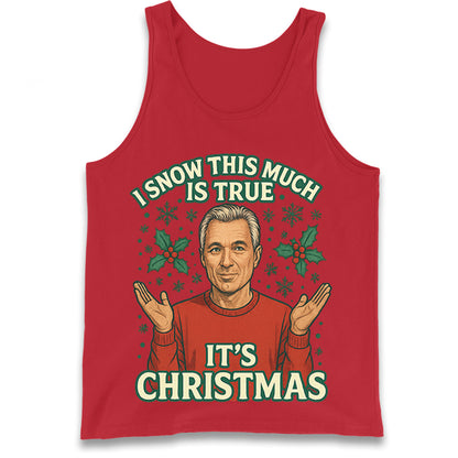 Martin Kemp Christmas Tank Top