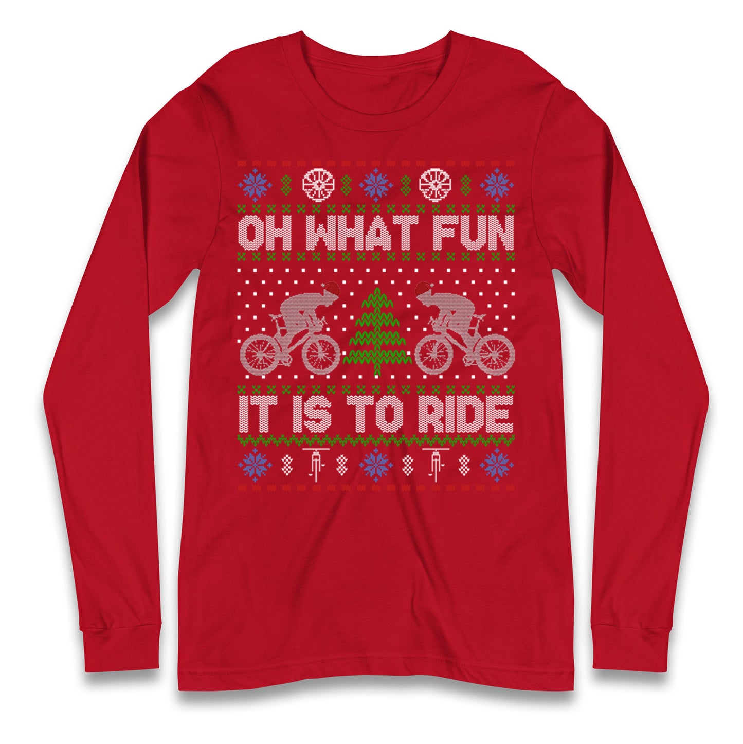 BMX Christmas Longsleeve T Shirt