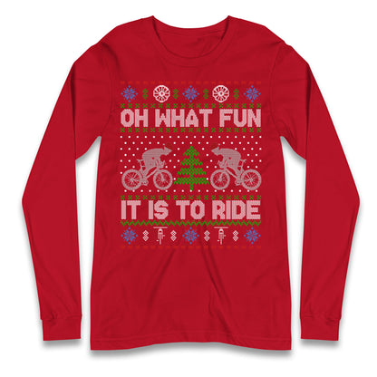 BMX Christmas Longsleeve T Shirt