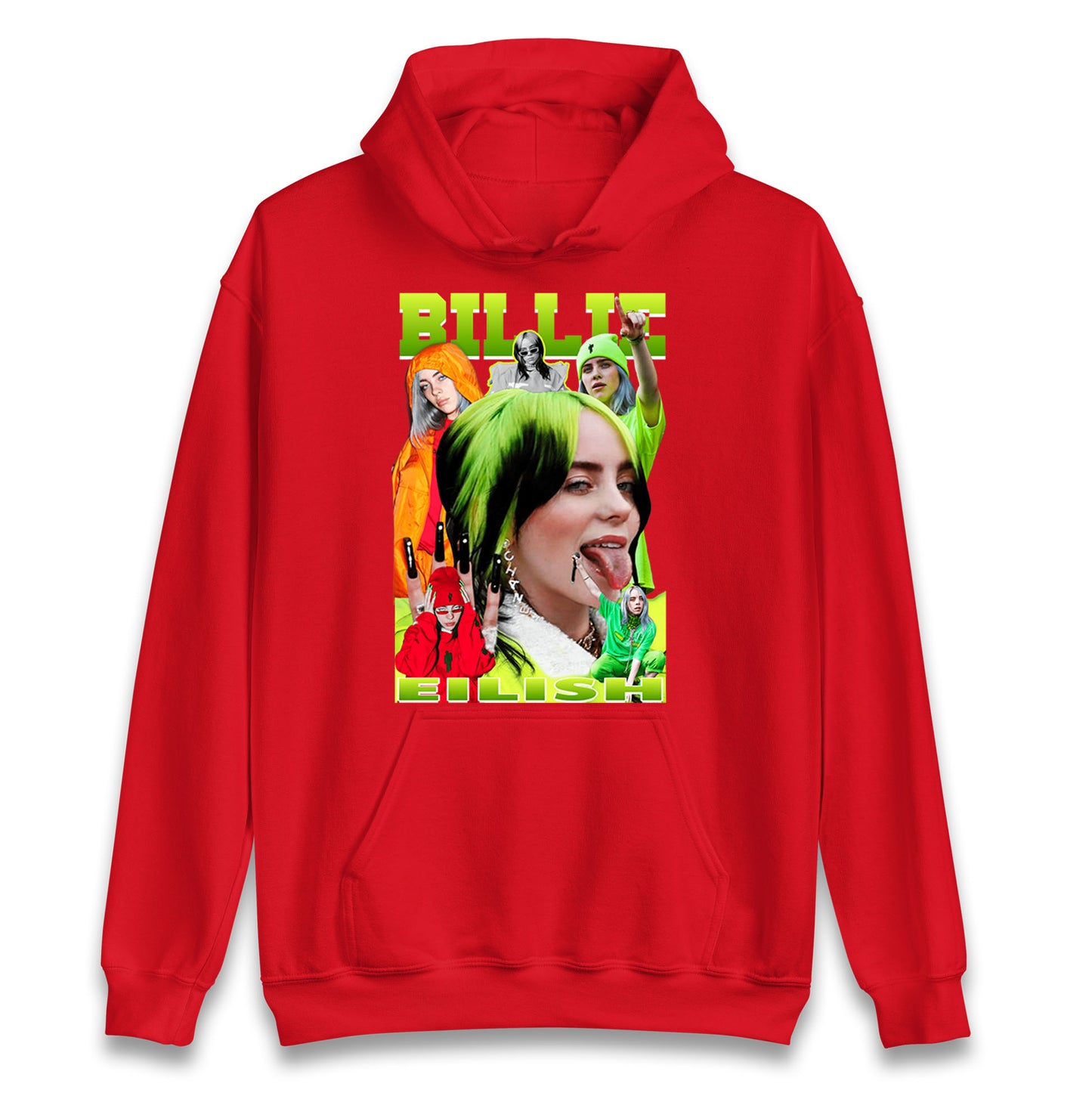 Billie Eilish Green Hoodie