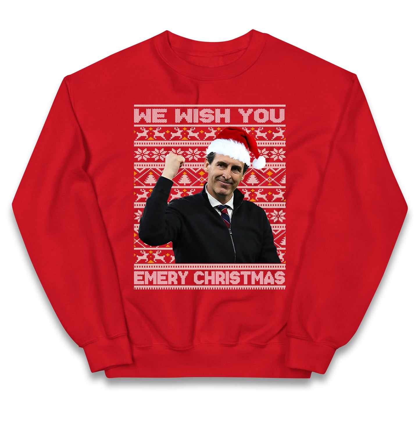 unai emery christmas jumper