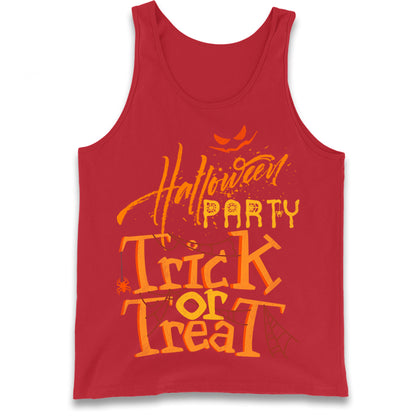 Halloween Party Trick Or Treat Tank Top