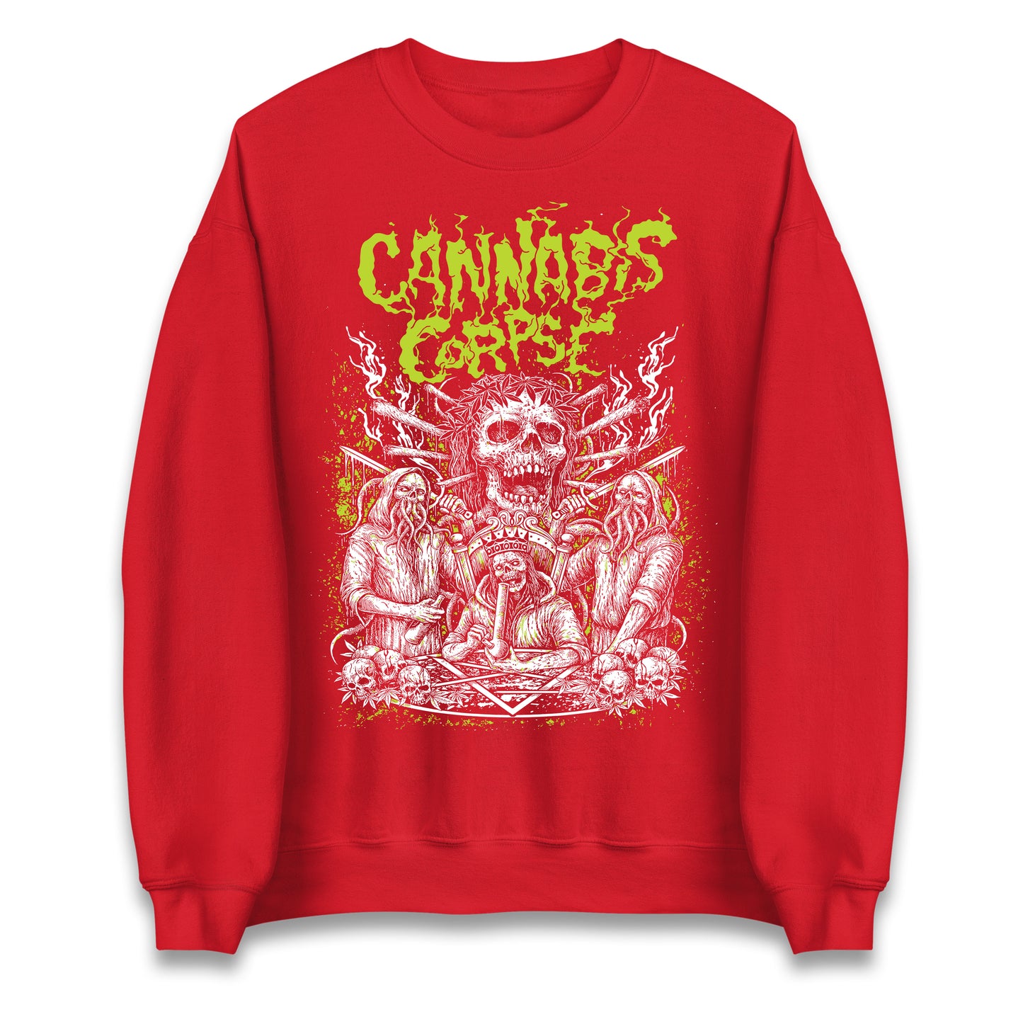 Cannabis Corpse Band Jumper 