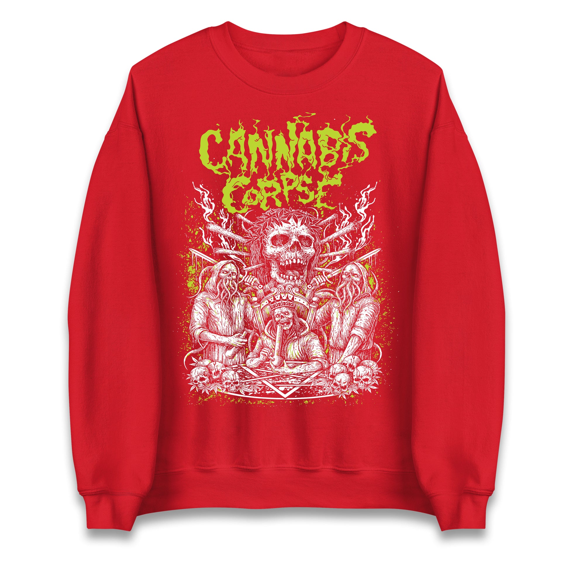 Cannabis Corpse Band Jumper 