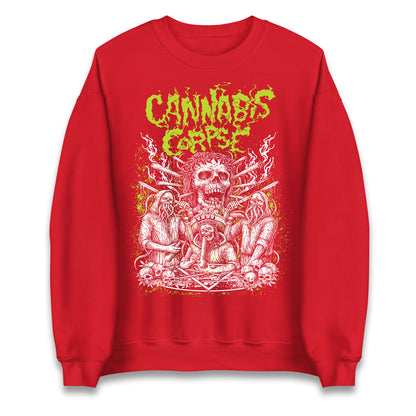 Cannabis Corpse Band Jumper 