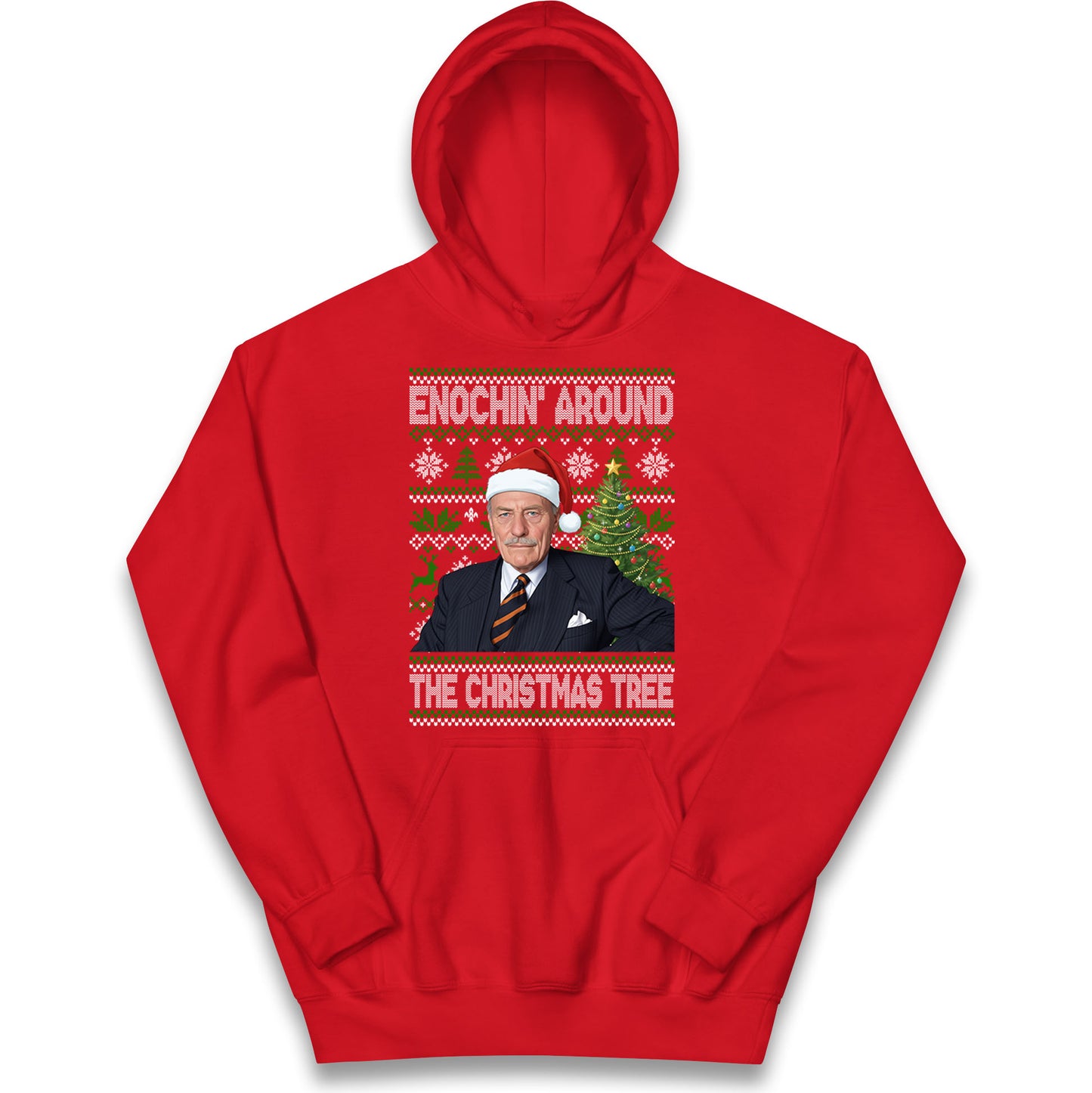 Enoch Powell Enochin Around the Christmas Tree Christmas Kids Hoodie