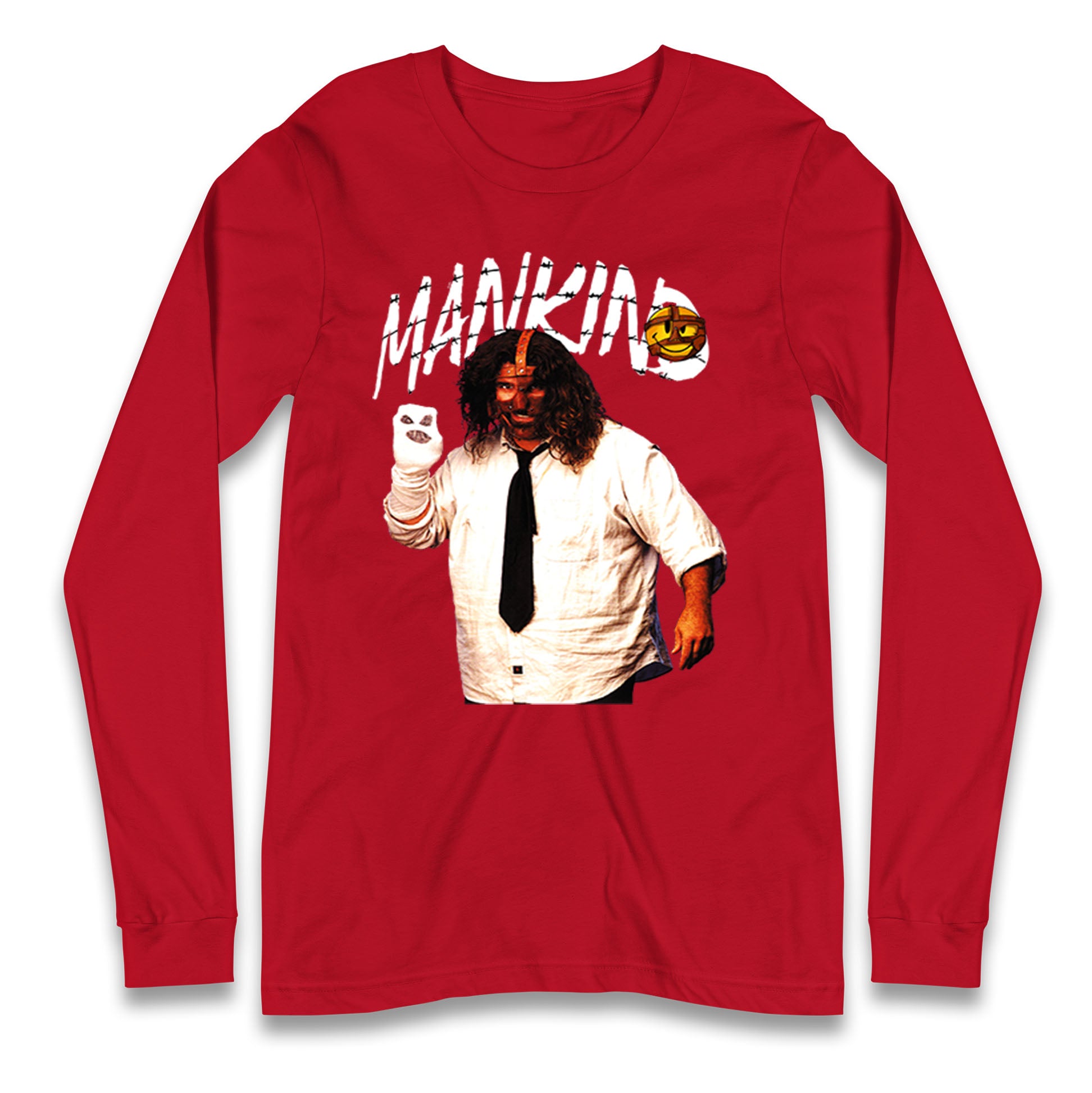 Mankind Long Sleeve Wrestling Top