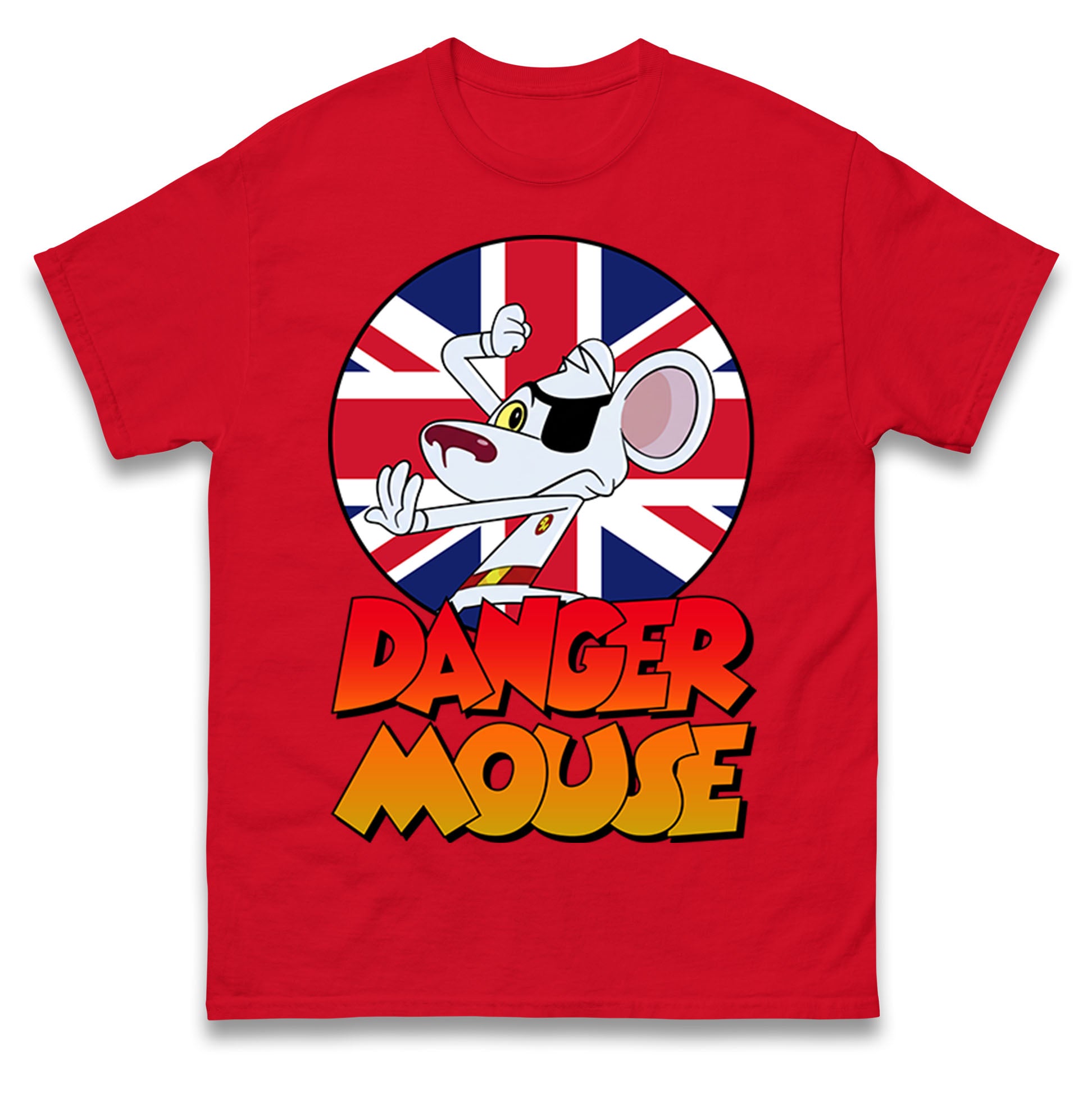 Danger Mouse Union Jack T Shirt