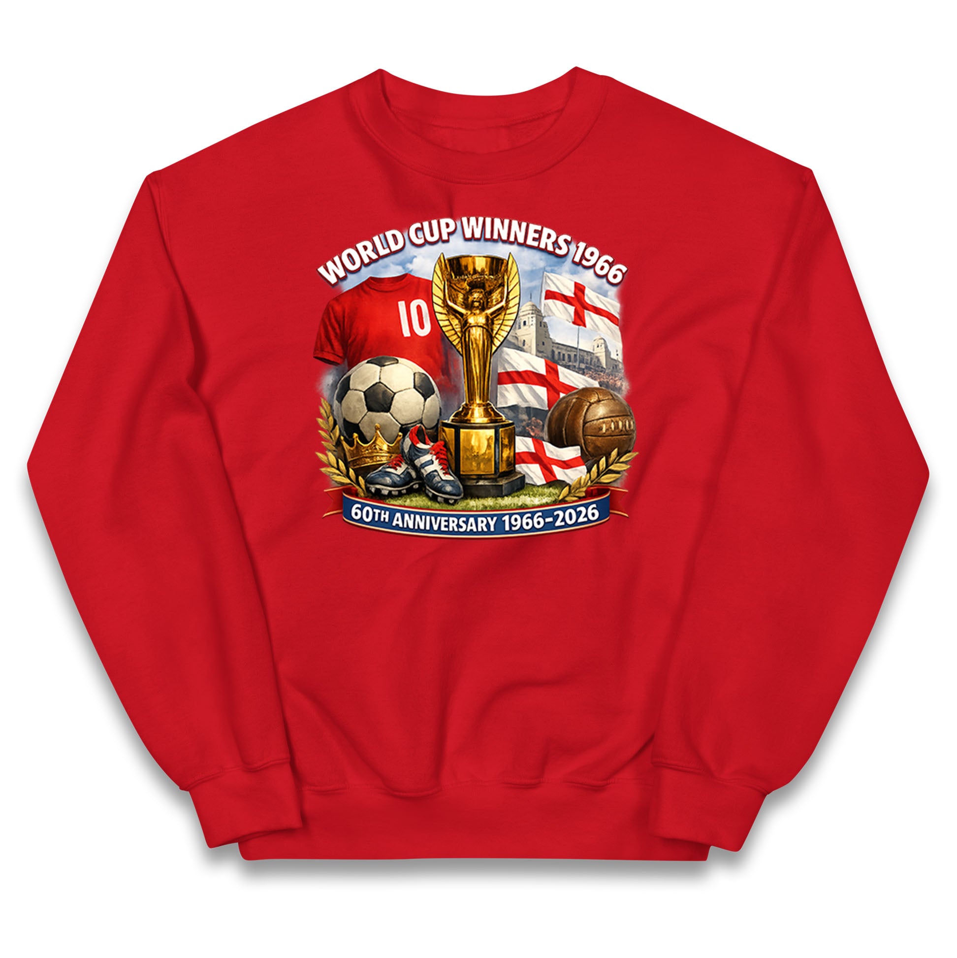 England World Cup 60th Anniversary Kids Jumper