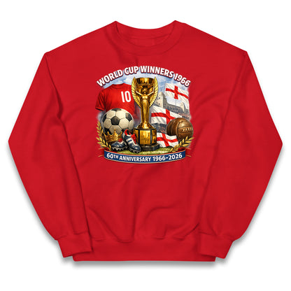 England World Cup 60th Anniversary Kids Jumper
