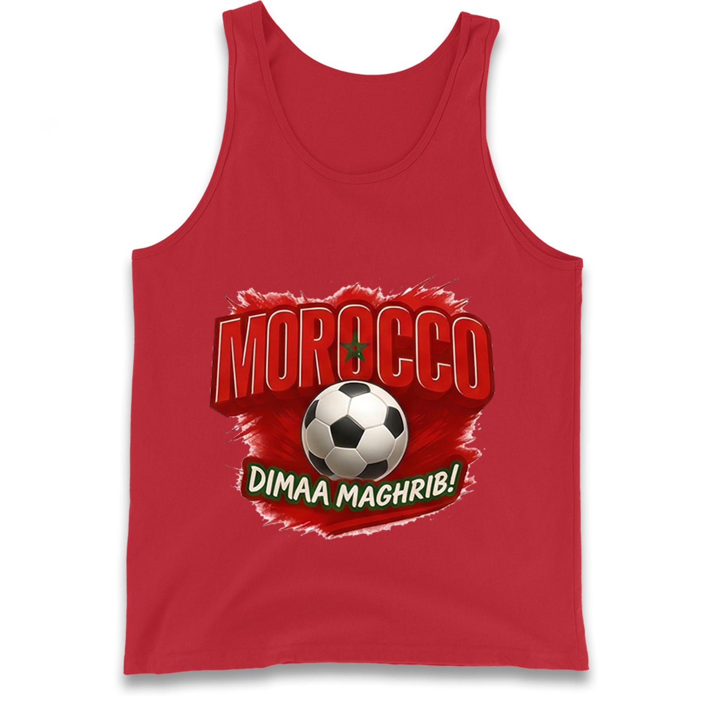 Morocco Retro World Cup Tank Top 