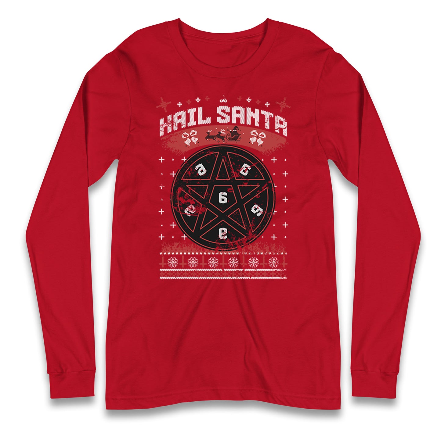 Hail Santa Longsleeve T Shirt