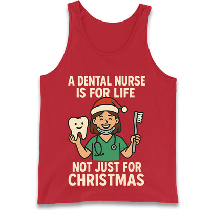 Dental Nurse Christmas Tank Top