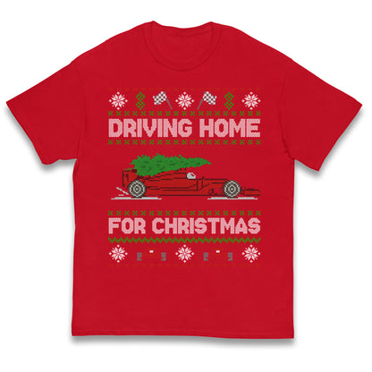 F1 Christmas Kids T Shirt