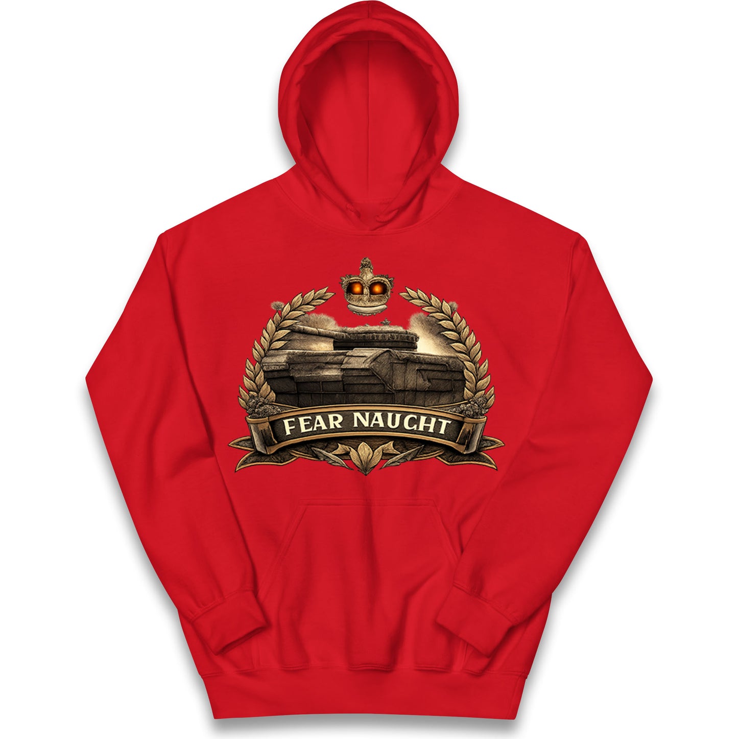 Fear Naught Royal Tank Regiment Kids Hoodie