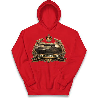 Fear Naught Royal Tank Regiment Kids Hoodie