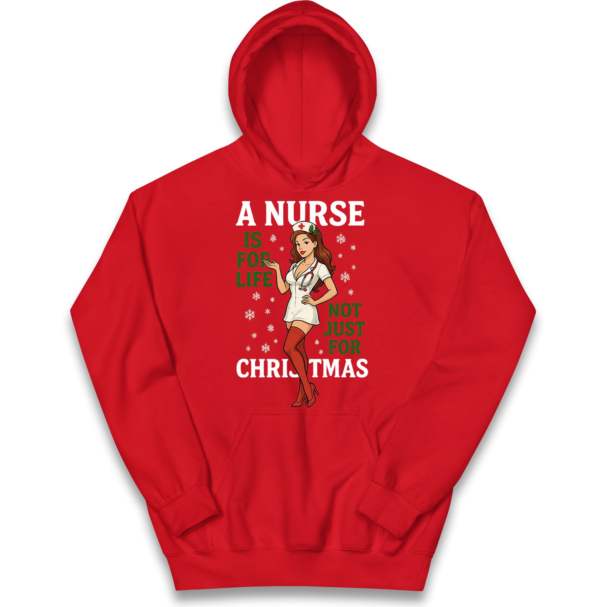 Nurse Christmas Kids Hoodie