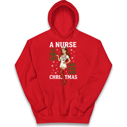 Nurse Christmas Kids Hoodie