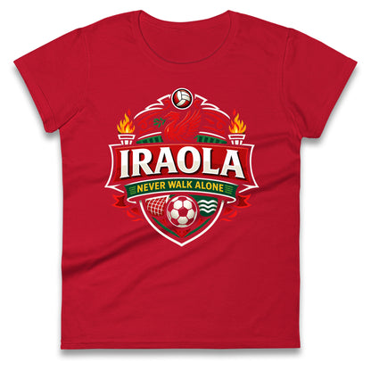 Andoni Iraola Never Walk Alone Ladies T Shirt