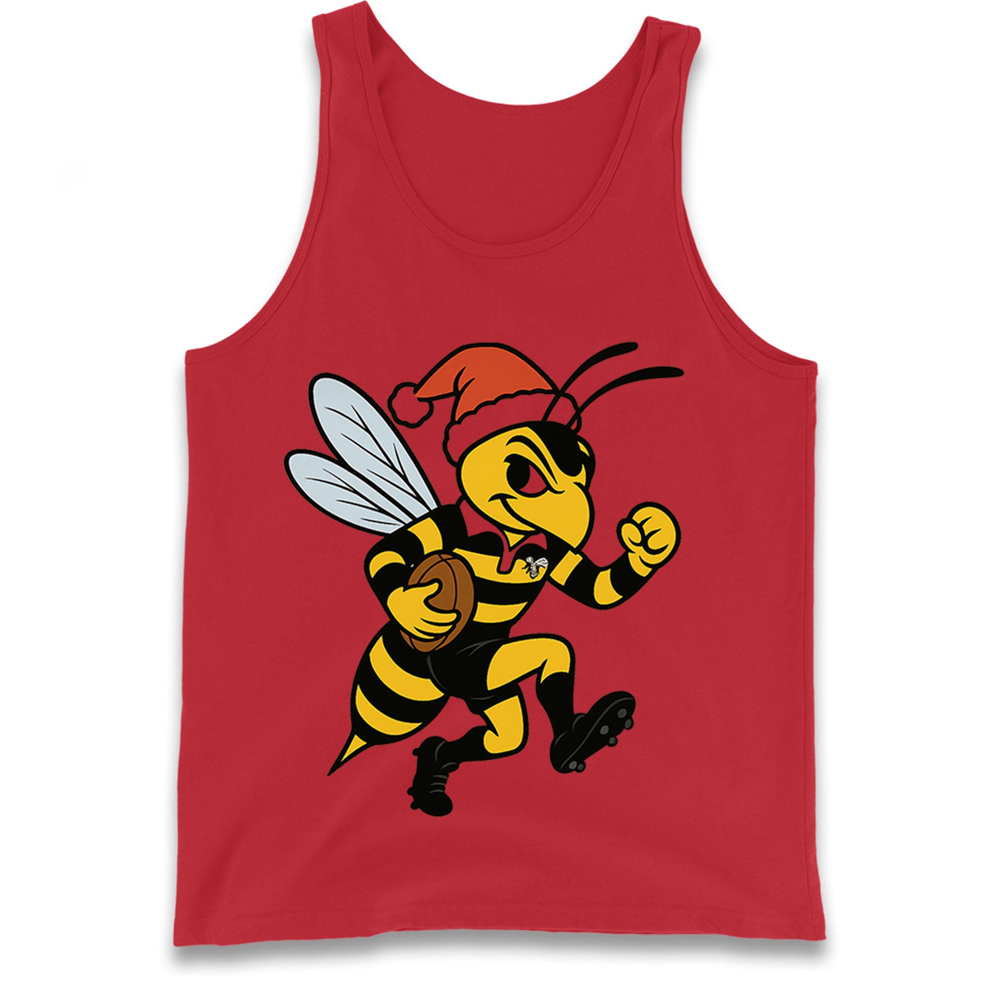 Wasps Rugby Christmas Tank Top