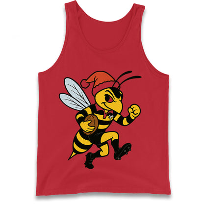 Wasps Rugby Christmas Tank Top