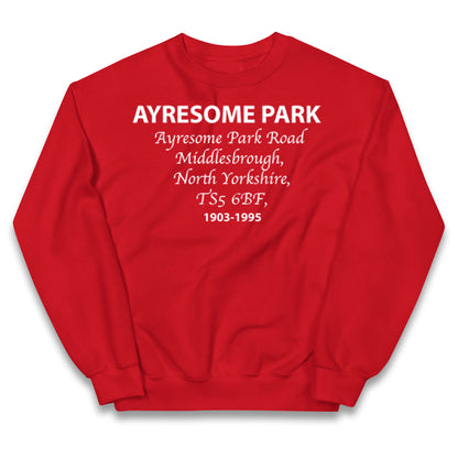 Middlesbrough Ayresome Park Kids Jumper