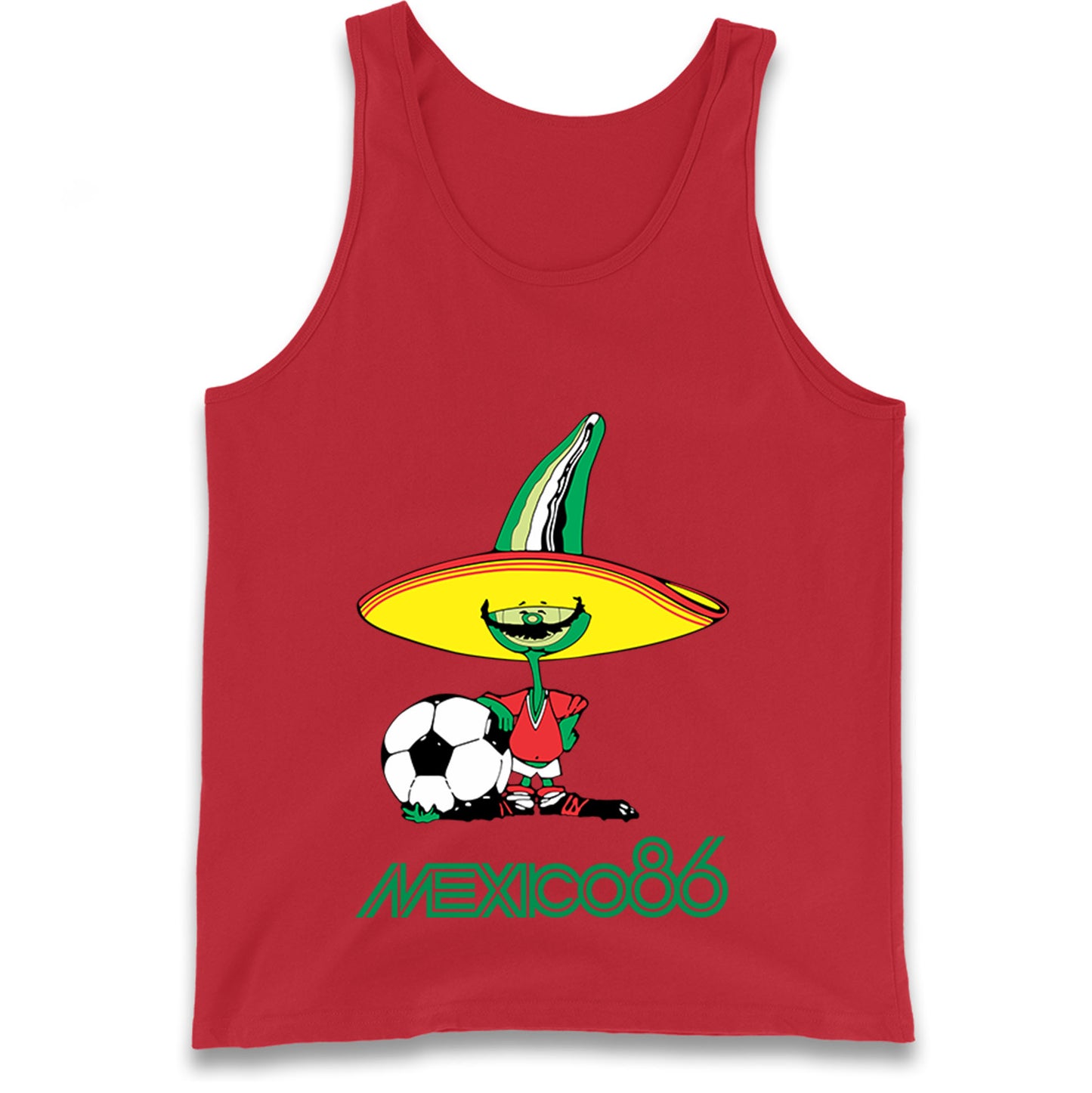 Mexico 86 Mascot Tank Top