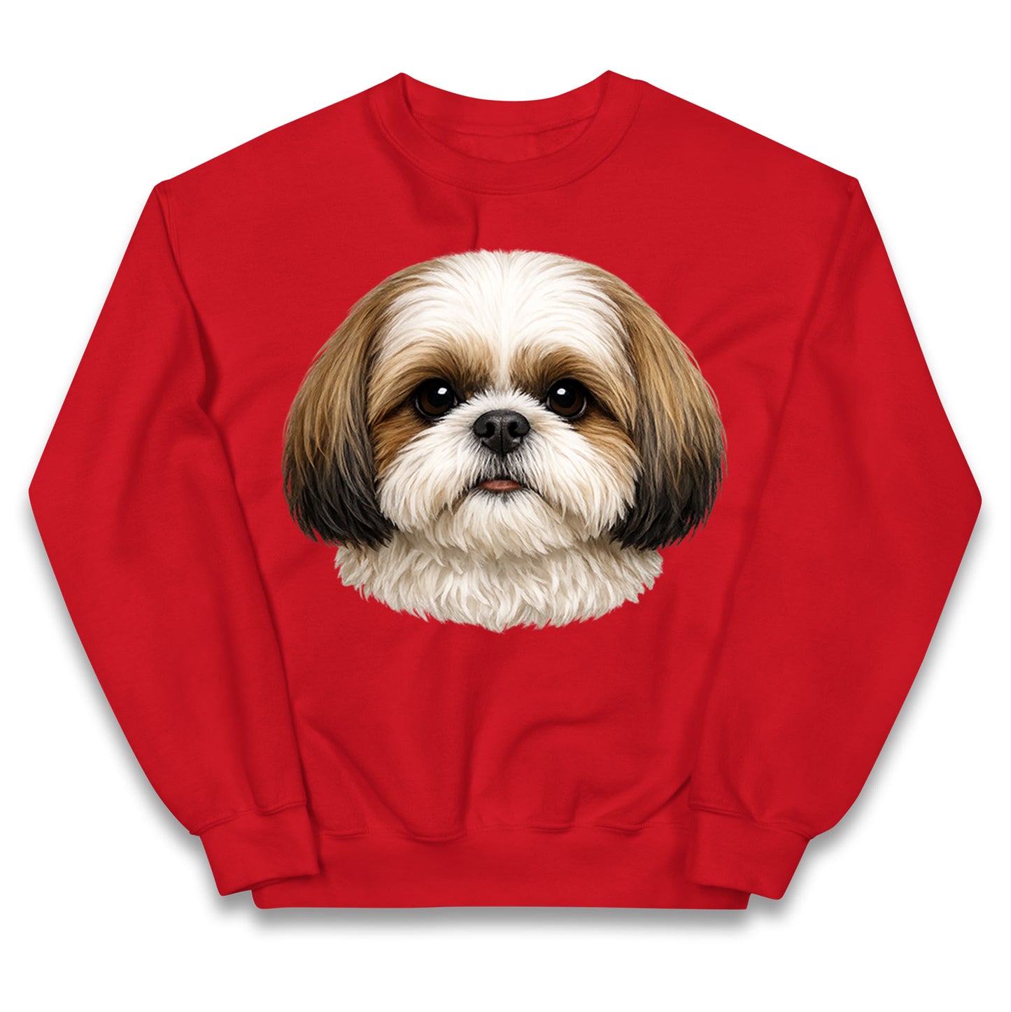 Shih Tzu Face Kids Jumper