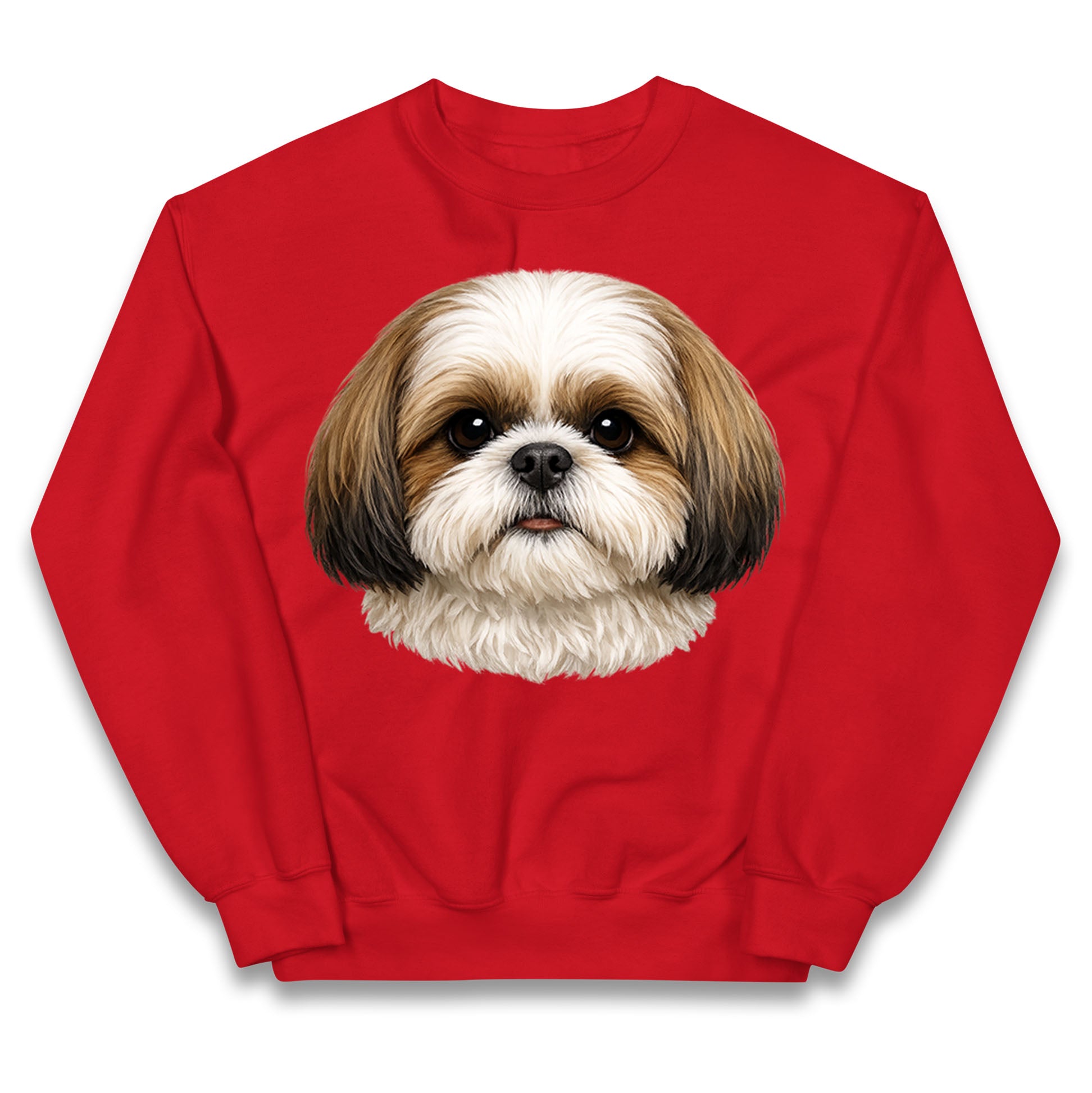 Shih Tzu Face Kids Jumper