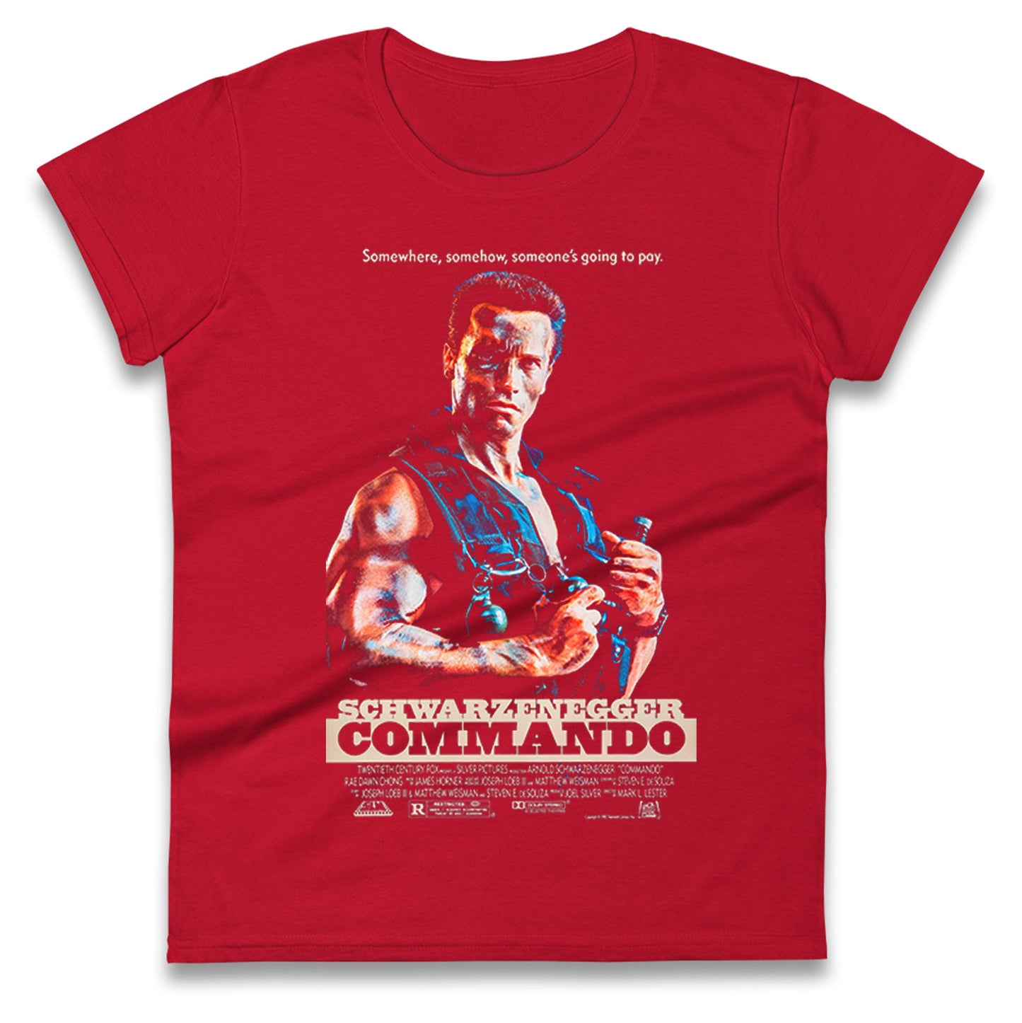 Arnold Schwarzenegger Ladies T Shirt