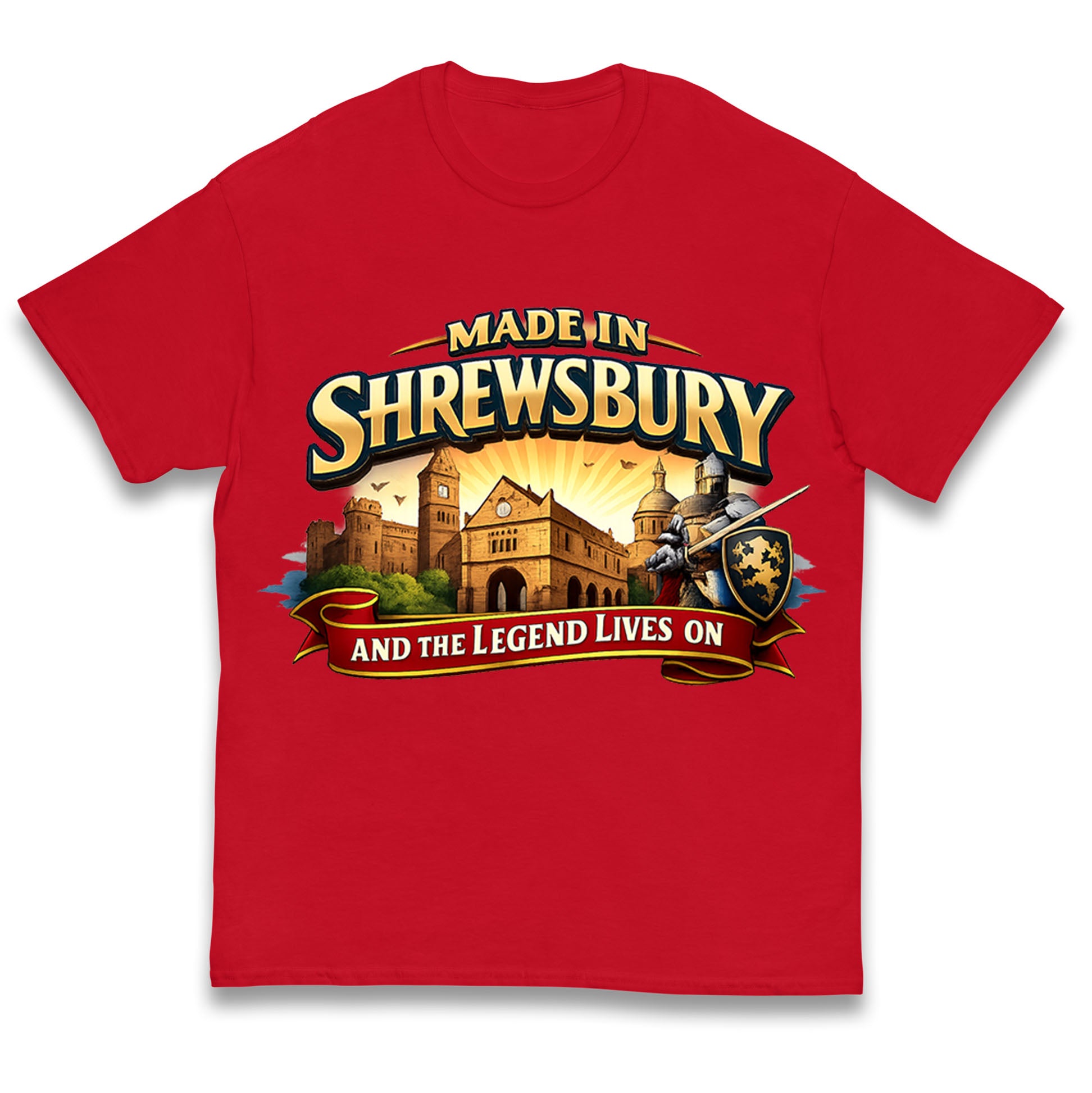 Made in Shrewsbury Kids T Shirt