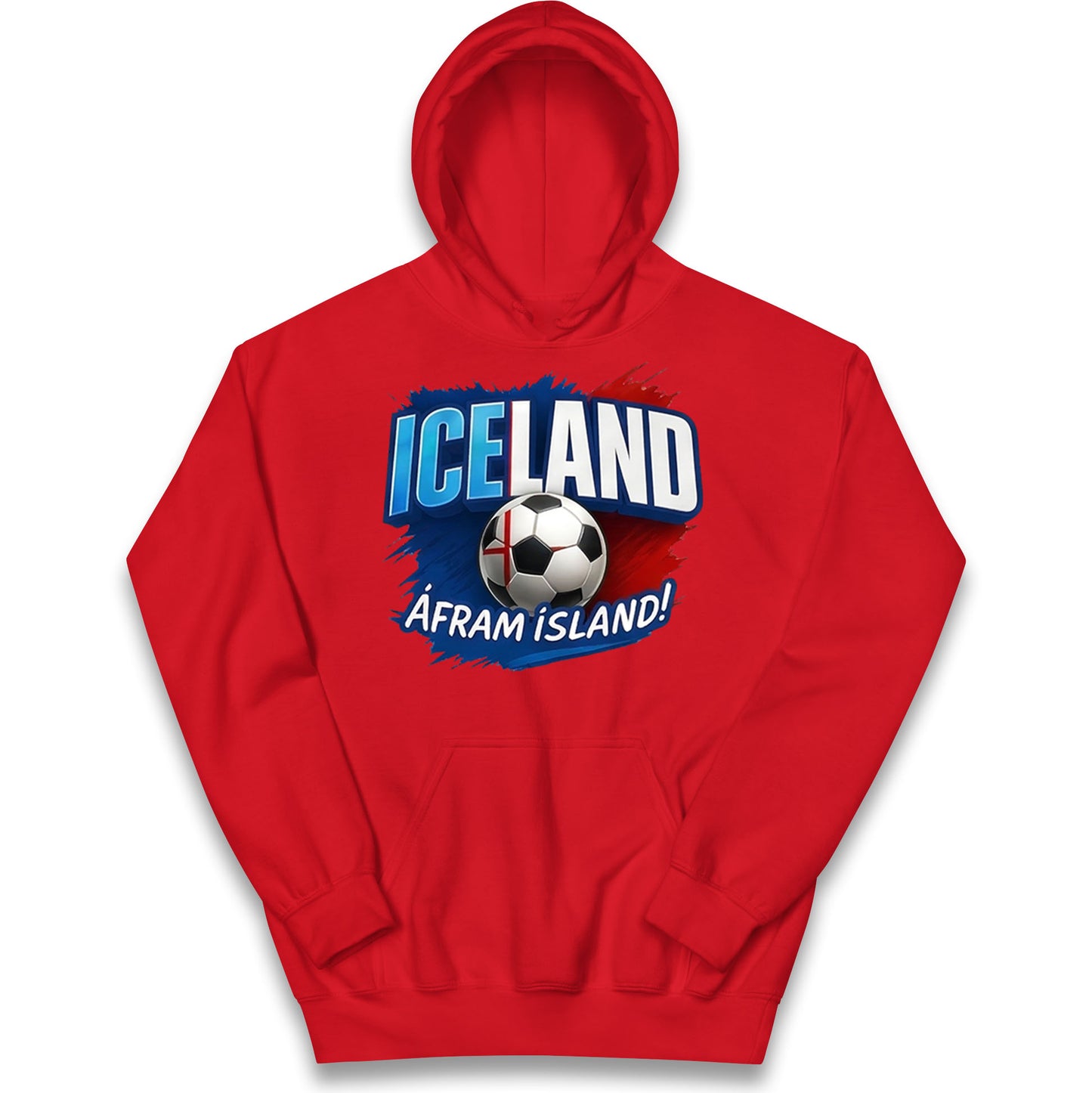 Iceland Retro World Cup Kids Hoodie