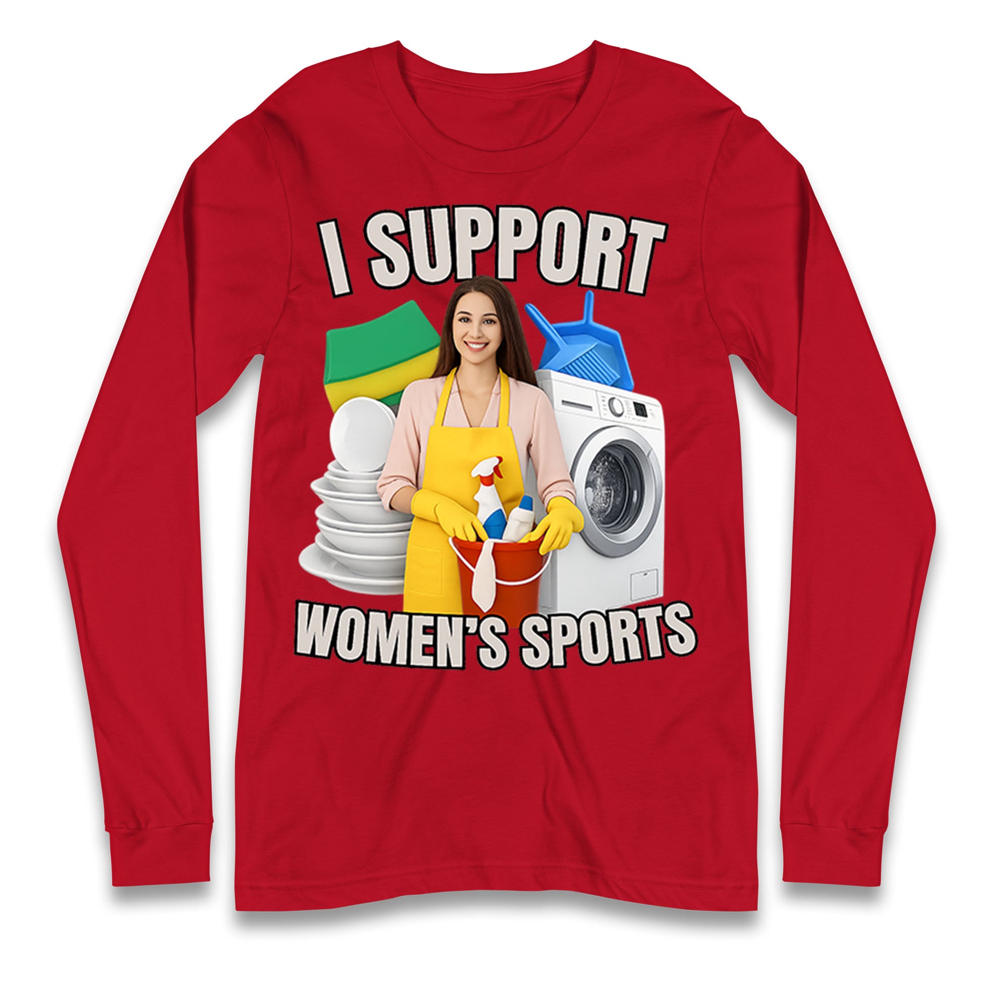 I Support Women's Sports Longsleeve T Shirt