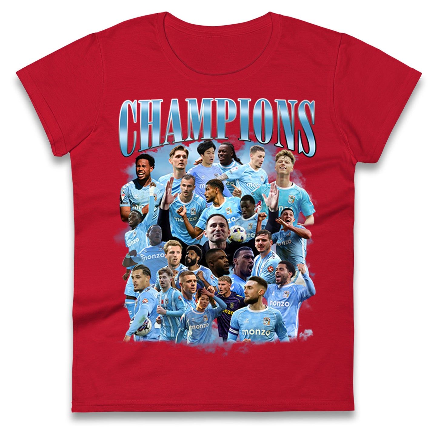 Coventry City Football Ladies T Shirt