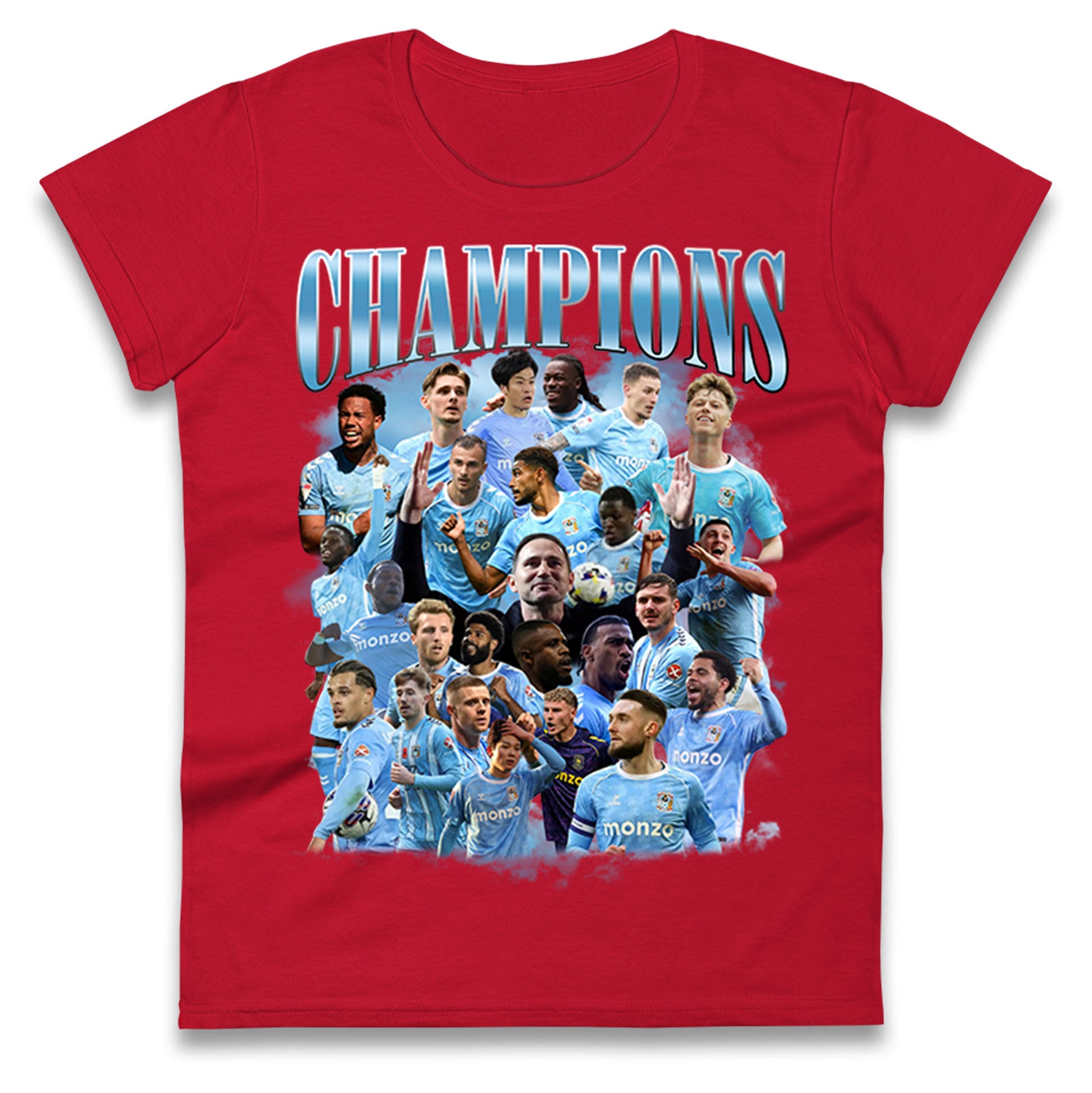 Coventry City Football Ladies T Shirt