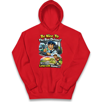 Bus Driver Kids Hoodie