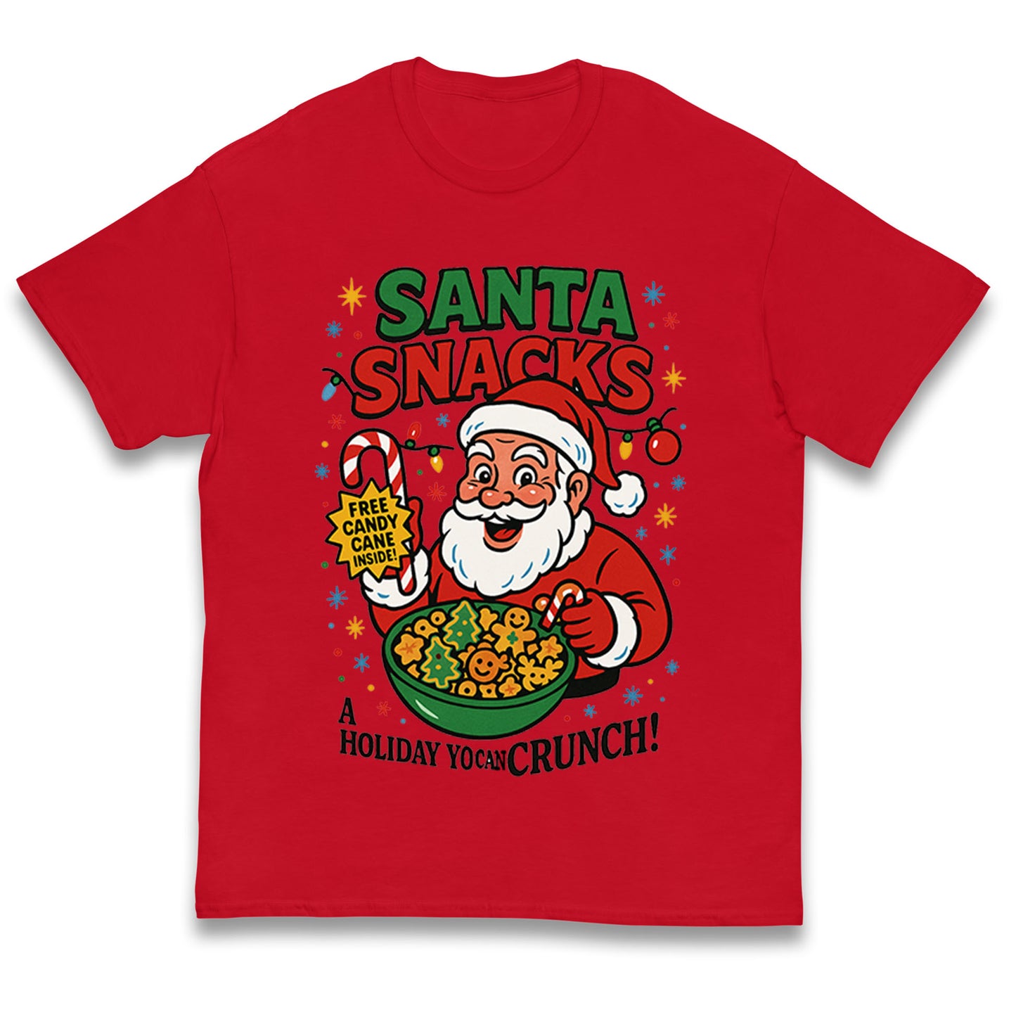 Santa Crunch Kids T Shirt